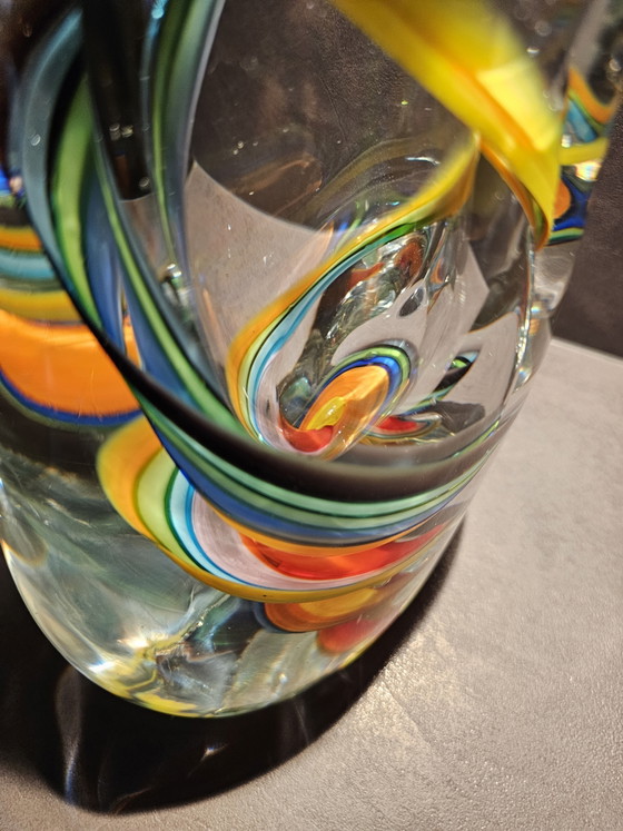 Vaso speciale pesante in Arte in vetro vintage – stile Murano – 4 a 5 kg – Glass (photo 8 of 15)