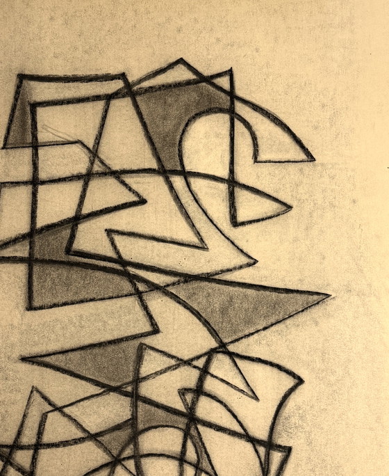 Image 1 of Seltenes Ölgemälde in Museumsqualität von Silvin Bronkart aus dem Jahr 1953