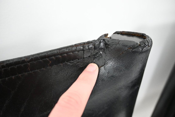 Image 1 of Sillas de comedor Monk de Afra y Tobia Scarpa para Molteni, década de 1970, juego de 6