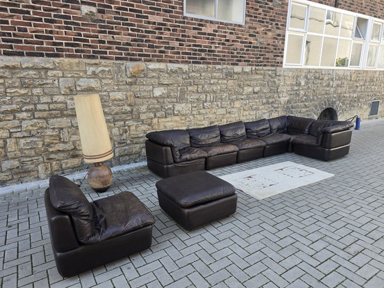 Image 1 of Modulaire bank vintage jaren 60 70 banken mid-century jaren 60 70 modulaire bank