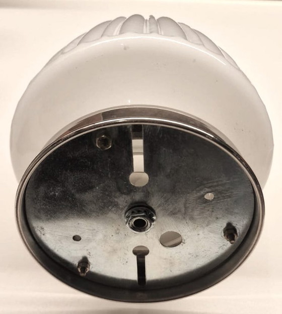 Image 1 of Retro ceiling lamp opal glass