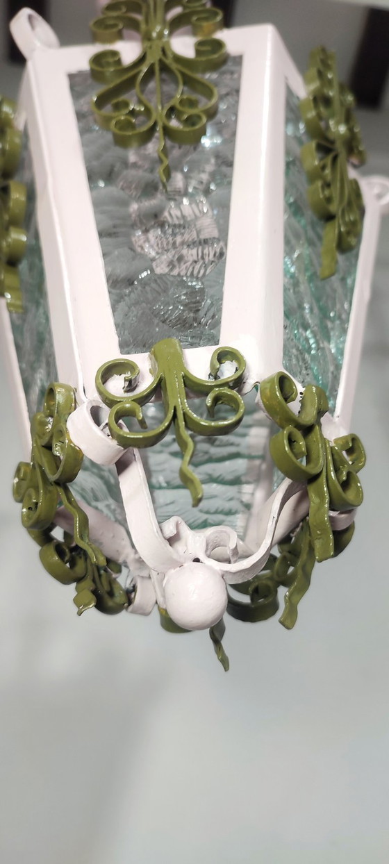 Image 1 of Lampada da soffitto o lanterna, Spagna, anni '80