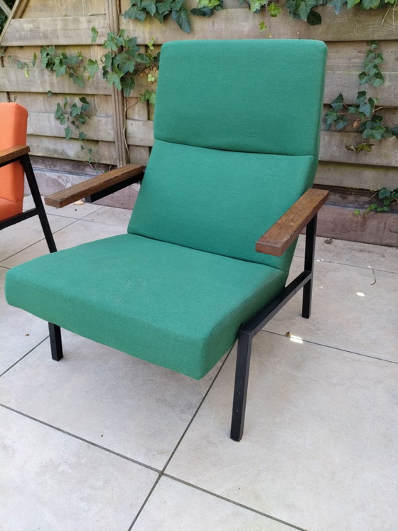 Poltrona di design anni '60 di Martin Visser - Spectrum – Poltrone, Metallo, Tessile (photo 6 of 7)