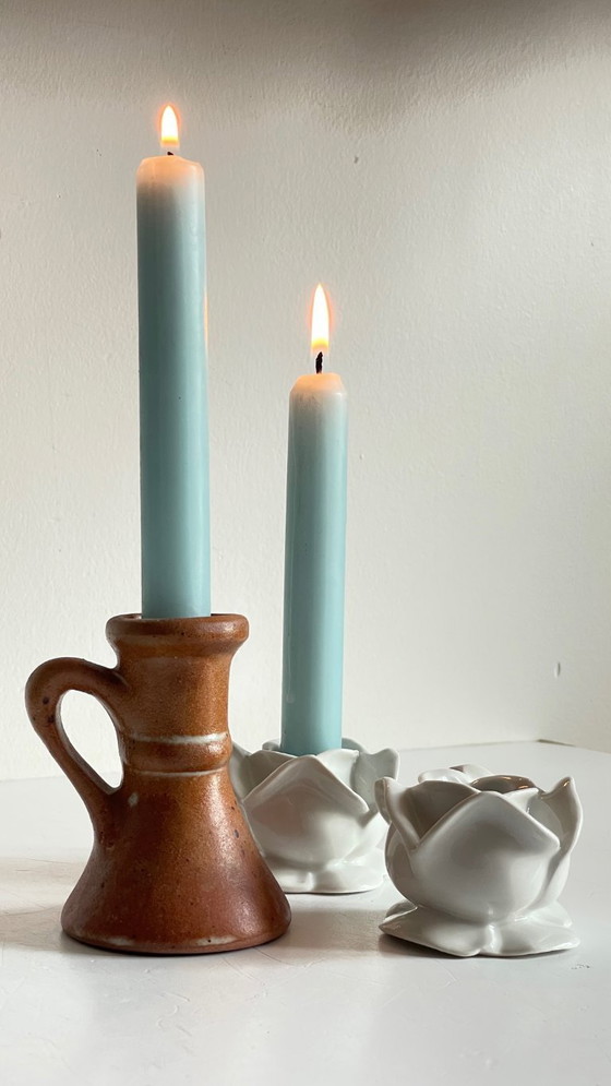 Image 1 of BOUGEOIRS Porcelaine et Grès VINTAGE