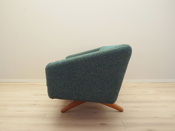 Image 1 of Grünes Melange Sofa, Dänisches Design, 1960er Jahre, Hersteller: A. Mikael Laursen, Designer: Illum Wikkelsø