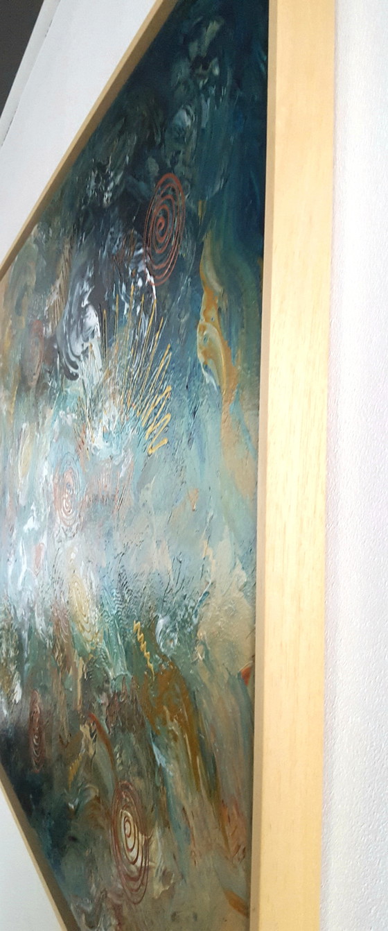 Manou Claire - Somewhere – Schilderijen & Tekeningen, Wood, Canvas (photo 4 of 8)