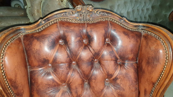 Image 1 of Fauteuil Chesterfield