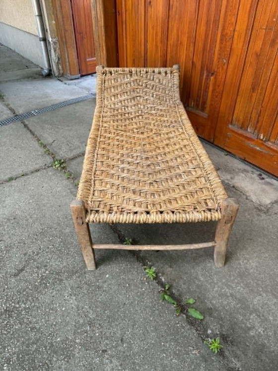 Letto da giorno rustico in vimini intrecciato a mano – Letti da giorno, Legno (photo 6 of 6)