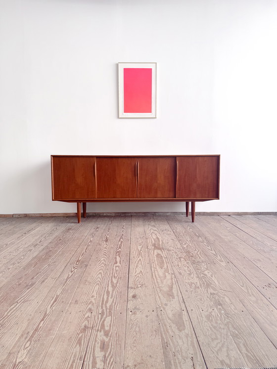 Image 1 of Mid-Century Danish Sideboard in Teak by Axel Christensen Odder for Odder Møbler