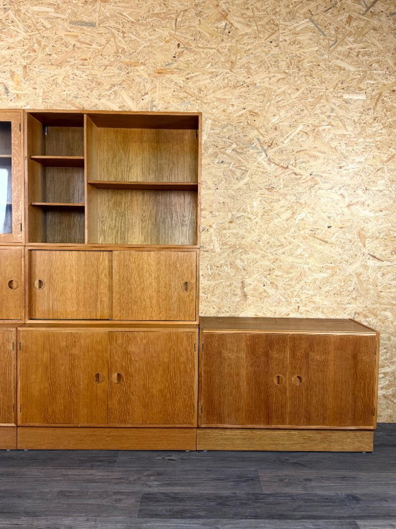 1960s/70s Teak Shelving System Wall Unit Bookshelf From HG Furniture Denmark – Bookcases, Wood (photo 4 of 21)