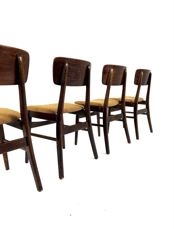 Image 1 of 4x restored dining chair, Farstrup Møbler ‘60