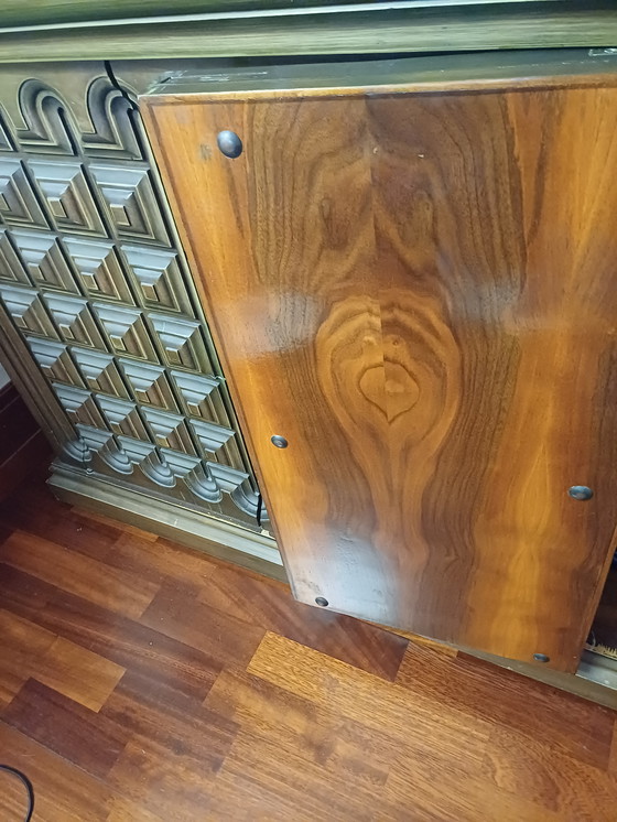 Image 1 of Spaanse brutalistische dressoir uit de jaren 60