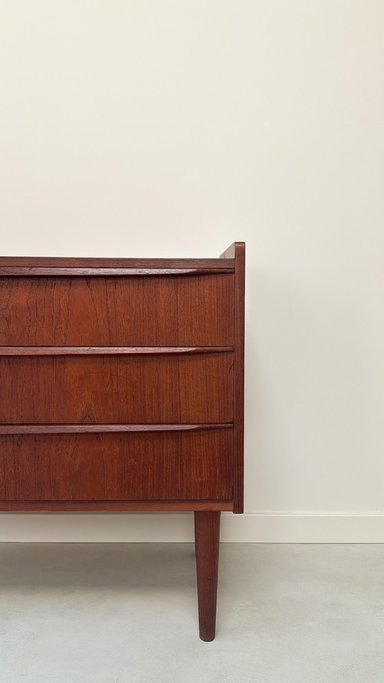 Image 1 of Vintage wooden chest of drawers by Tylvad Hansen