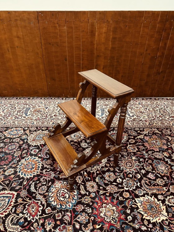 Classic library ladder – Stools, Wood (photo 2 of 7)