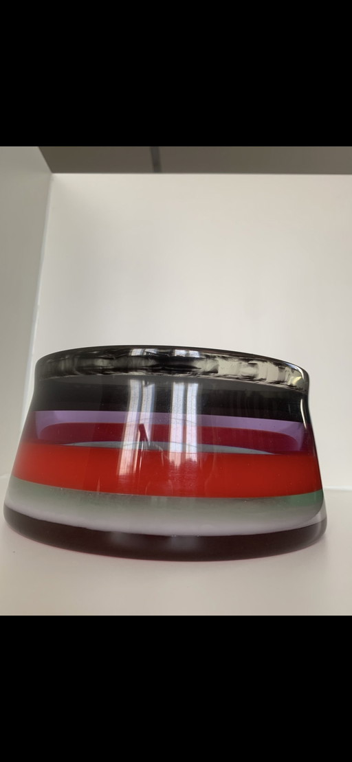 Atelier Belaen #001: Exclusieve Handgegoten Epoxy Schaal - Murano stijl