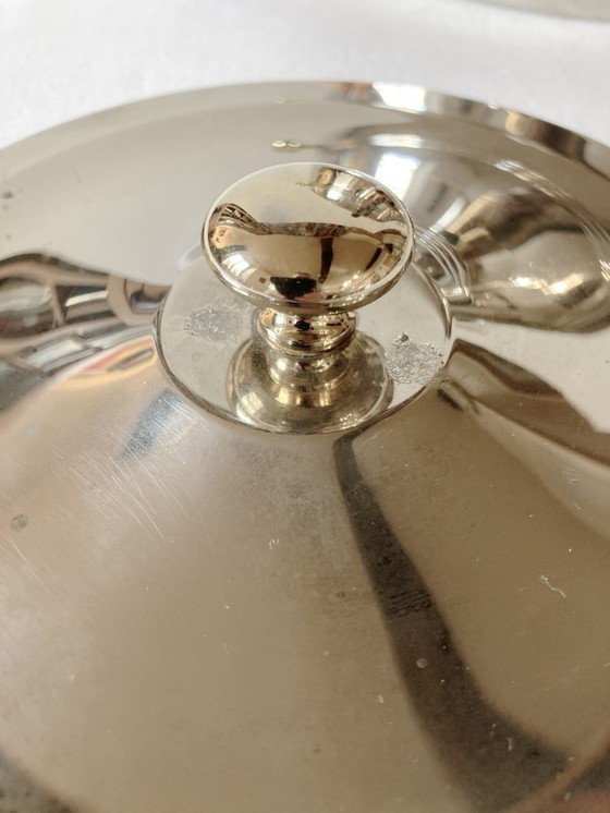 Image 1 of Silver-plated metal ice bucket
