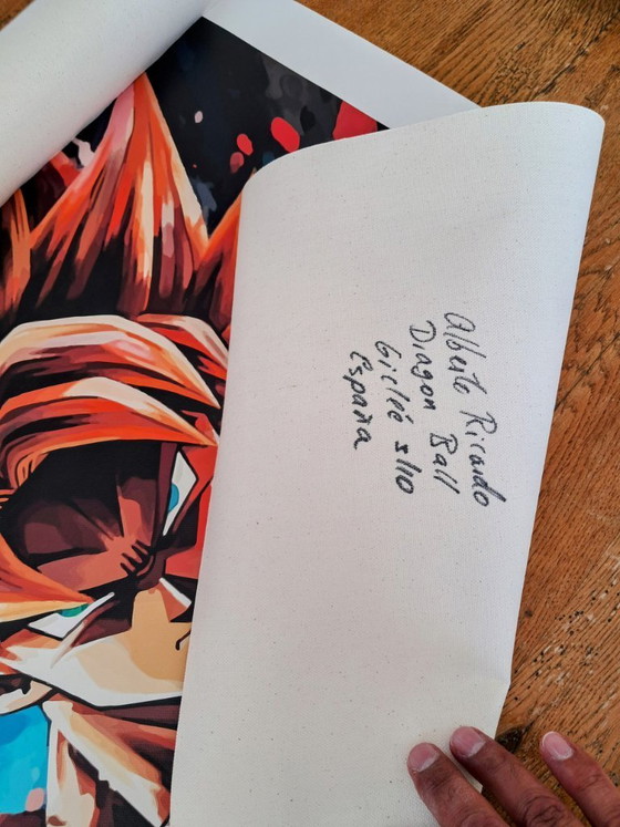 Alberto Ricardo - Dragon Ball 2 - Artist's Lithograph – Lithographs & prints, Canvas (photo 8 of 15)