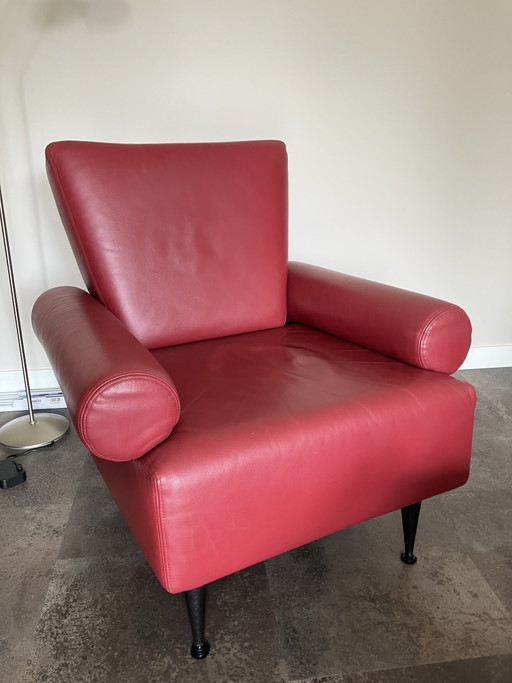Fauteuil club vintage confortable