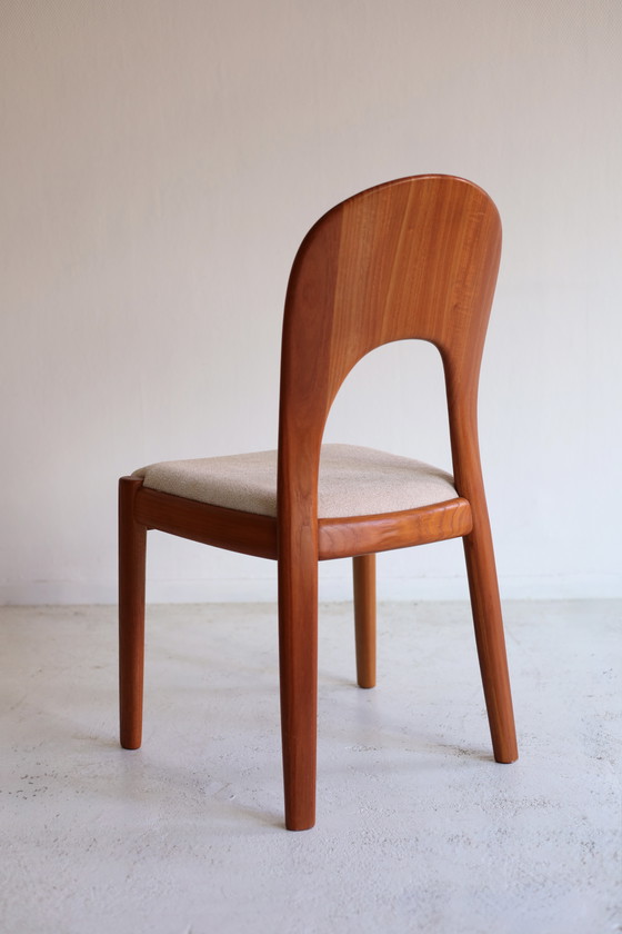 Image 1 of Set of 6 dining chairs model Morten, Niels Koefoed, 1960s