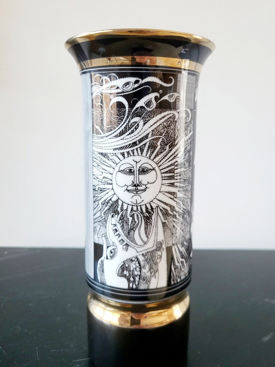 Image 1 of Vaso in porcellana Hollohaza, Designer: Endre Szasz, Ungheria, 1926-2003