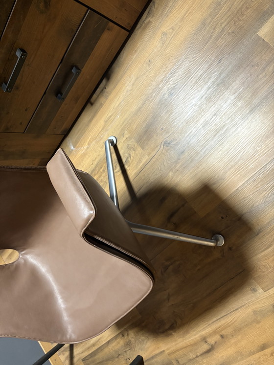 Image 1 of Walter Knoll Stuhl-Set (3 piezas) – Hochwertiges Echtleder – Designklassiker