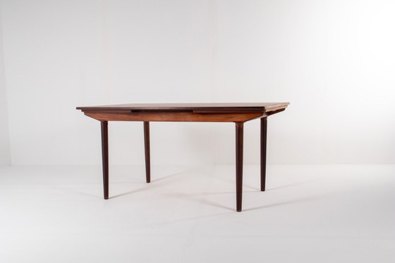 Image 1 of Table de salle à manger extensible en palissandre Harry Østergaard, années 1960