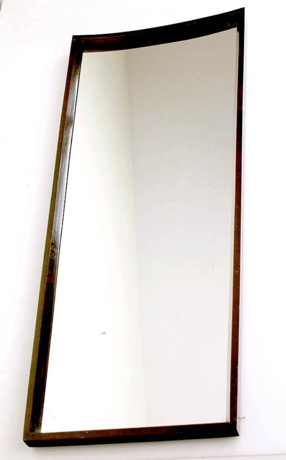 Image 1 of Vintage Wall Coat Rack and Mirror Set