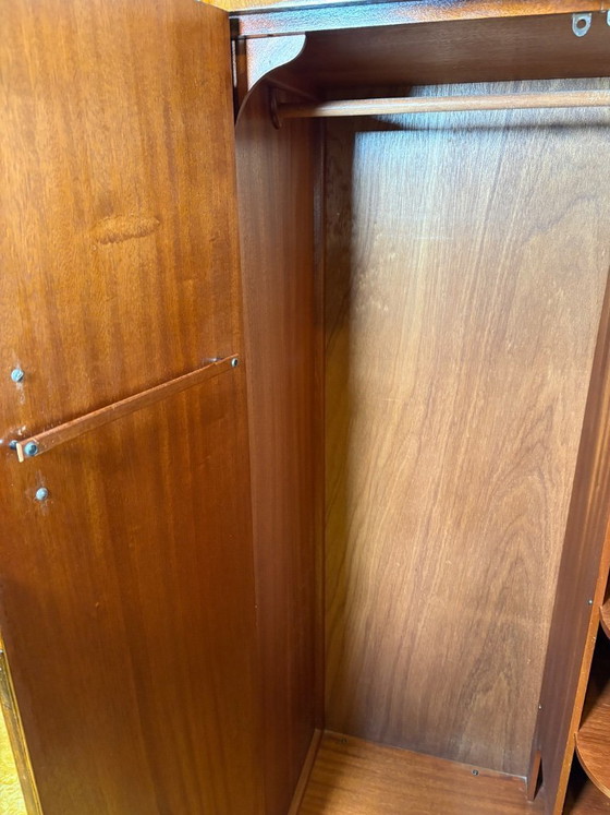 Image 1 of Art Deco Vintage Fitted Wardrobe by Golden Key Furniture Circa 1930–1940  A stunning Art Deco vintage fitted wardrobe by Golden 