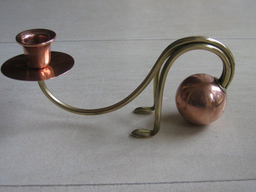Art Nouveau / Jugendstil candlestick Carl Deffner
