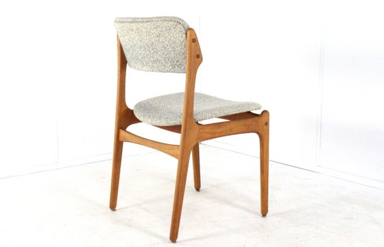 Image 1 of Set of 4 Erik Buch chairs O.D. Mobler model 49 vintage Danish