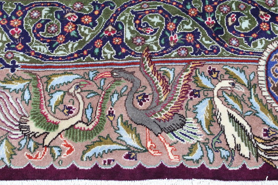 Image 1 of Tapis persan original noué à la main Kashmar Fein Paradise Design 384 X 302 cm Top Condition