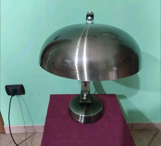 Angelo Lelli Arredoluce Lampe – Tischlampen, Metal (photo 5 of 7)
