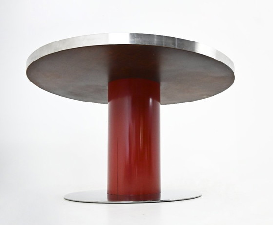 Image 1 of Dining table by Willy Rizzo for Mario Sabot, 1970s