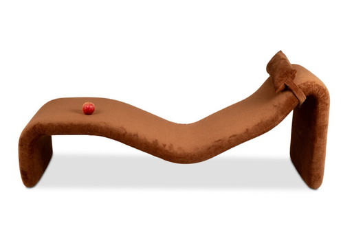 Olivier Mourgue. Chaise longue, modello "Djinn". Anni '60.