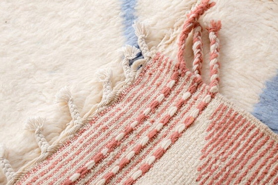 Image 1 of Handmade Beni Ouraine rug with colorful patterns, 2/3 m