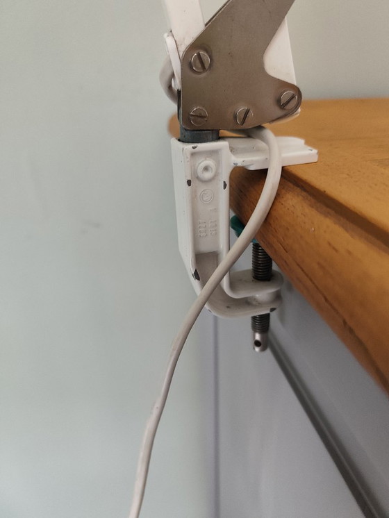 Image 1 of Lampada da scrivania articolata bianca