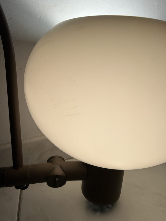 Image 1 of Vintage arc lamp mushroom shade Herda