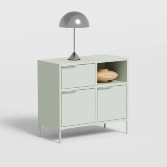 Image 1 of Credenza Tylko verde con tre cassetti
