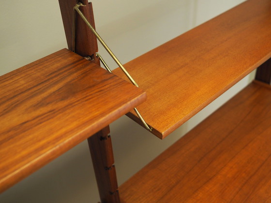 Image 1 of Teak System Bookcase, Norwegian Design, 1960s, Production: Blindheim Mobelfabrikk, Designer: John Texmon & Einar Blindheim