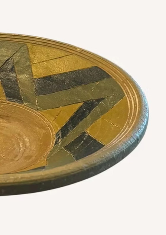 Image 1 of Handbeschilderde schaal