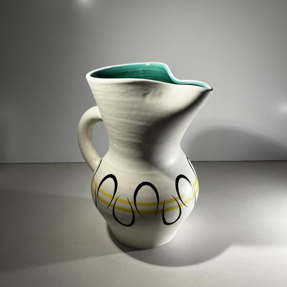 Pichet et Tasses en Céramique par André Baud pour Vallauris, années 1960, Set de 7 – Vaisselle, Ceramic (photo 5 of 14)