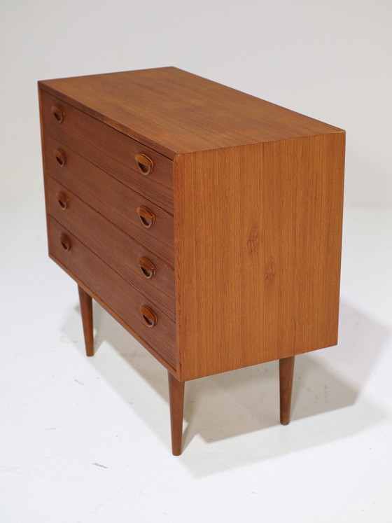 Image 1 of Kai Kristiansen ladekast teak Deens 1960s vintage