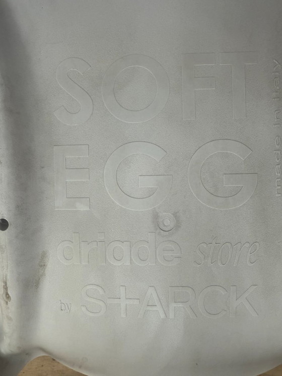Image 1 of Driade Soft Egg chair by Philippe Starck