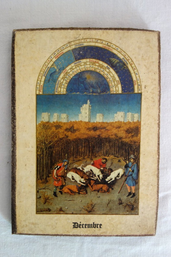 Image 1 of Curiosity: 12 calendar paintings from the Très Riches Heures of the Duc de Berry