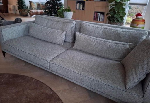 Stylish Passpartout 3.5-seater sofa plus footstool