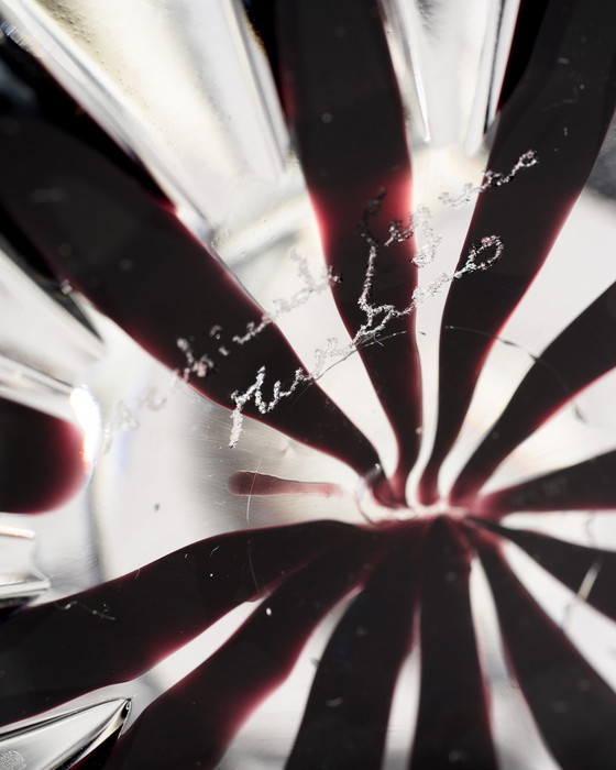 Image 1 of Archimede Seguso (Vetraria Archimede Seguso) “Fili” Ribbon Vase Duo Murano 1950s, signed 