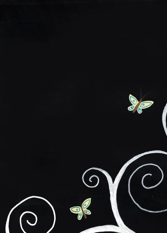 Image 1 of (El gato está) Caminando bajo el sol (dibujo a mano)