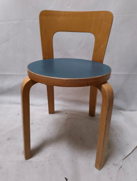 Image 1 of Sedia di Alvar Aalto, modello 65, anni '70