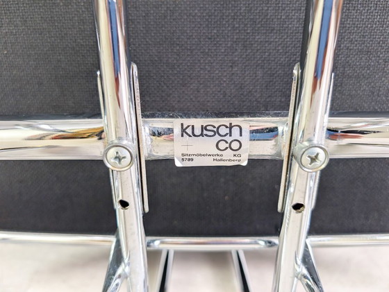 Image 1 of Lot de 6 fauteuils Kusch & Co Hans Ullrich Bitsch série 8600 noir