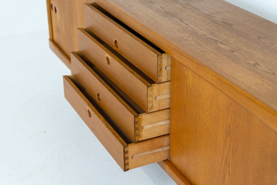 Image 1 of Sideboard by Henry W. Klein for Bramin in oak (Denmark, 1960s).